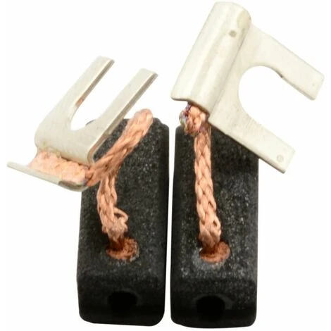 Balais De Charbon Pour Metabo Polisseuse 6155B - 6,4x6,4x14,5mm 3 Balais De Charbon Pour Metabo Polisseuse 6155B - 6,4x6,4x14,5mm