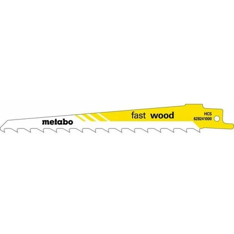 Metabo 5 Lames De Scies Sabres, Bois, Classic, 150 X 1,25 Mm (628241000) 3 Metabo 5 Lames De Scies Sabres, Bois, Classic, 150 X 1,25 Mm (628241000)
