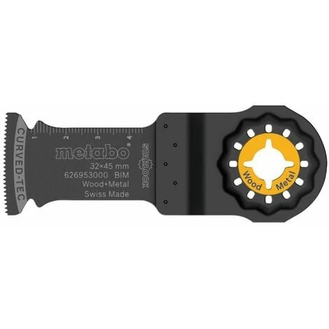 Metabo Lame De Scie Plongeante, Bois/métal, BiM, 32 Mm (626953000) 3 Metabo Lame De Scie Plongeante, Bois/métal, BiM, 32 Mm (626953000)