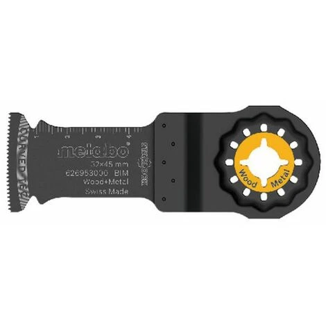 Metabo Lame De Scie Plongeante, Bois/métal, BiM, 32 Mm (626953000) 4 Metabo Lame De Scie Plongeante, Bois/métal, BiM, 32 Mm (626953000) – Image 2