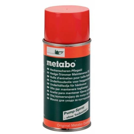 Metabo Huile D'entretien Pour Taille-haies (630475000) 3 Metabo Huile D'entretien Pour Taille-haies (630475000)
