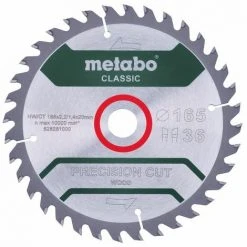 Metabo Lame De Scie "Precision Cut - Classic", 190x2,2/1,4x30 Z48 WZ 15° - 628664000