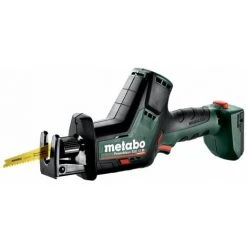 Metabo Scie Sabre Sans Fil PowerMaxx SSE 12 BL, Carton (sans Batterie Et Chargeur) - 602322890