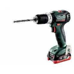 Perceuse à Percussion METABO - PowerMaxx SB 12V - BL 2 X 4,0 Ah Li-HD, ASC 55, Coffret - 601077800
