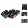 Metabo Basis Set 18V - 3x Batteries LiHD 5,5Ah + Chargeur ASC 145 + Insert ( 685074000 ) -Metabo Soldes 21370524 1