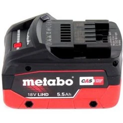 Metabo Basis Set 18V - 1x Batterie LiHD 5,5Ah ( 625368000 ) + Chargeur ASC 145 ( 627378000 ) -Metabo Soldes 21370537 3