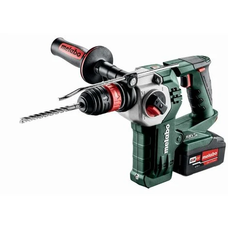 Marteau METABO - KHA 18V - LTX BL 24 Quick 2 X 4,0 Ah Li-Power, ASC 55, Coffret - 600211500 4 Marteau METABO - KHA 18V - LTX BL 24 Quick 2 X 4,0 Ah Li-Power, ASC 55, Coffret - 600211500 – Image 2