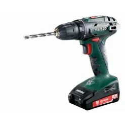 Perceuse Visseuse METABO - BS 18V - 2 X 1,5 Ah Li-Power, SC 30, Coffret - 602207550