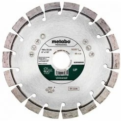 Metabo Meule De Tronçonnage Diamantée 150x22,23mm, « UP », Universal « Professional » - 628560000