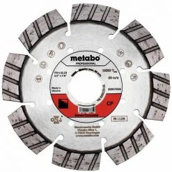Metabo Meule De Tronçonnage Diamantée 115x22,23mm, « CP », Béton « Professional » - 628570000