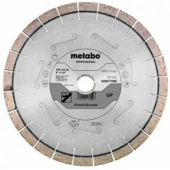 Metabo Meule De Tronçonnage Diamantée 230x22,23mm, « GP », Granit « Professional » - 628577000