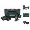 Metabo STA 18 LTX 100 Scie Sauteuse Sans Fil 18V ( 601002840 ) + 1x Batterie 5,5Ah + Chargeur + Coffret De Transport -Metabo Soldes 23712903 1