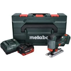Metabo STA 18 LTX 100 Scie Sauteuse Sans Fil 18V ( 601002840 ) + 1x Batterie 5,5Ah + Chargeur + Coffret De Transport -Metabo Soldes 23712903 2