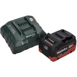 Metabo STA 18 LTX 100 Scie Sauteuse Sans Fil 18V ( 601002840 ) + 1x Batterie 5,5Ah + Chargeur + Coffret De Transport -Metabo Soldes 23712903 5