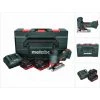 Metabo STA 18 LTX 100 Scie Sauteuse Sans Fil 18V ( 601002840 ) + 2x Batteries 5,5Ah + Chargeur + Coffret De Transport -Metabo Soldes 23712908 1