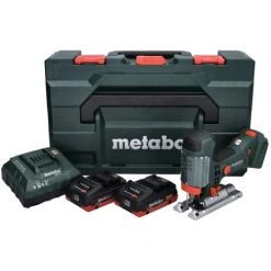 Metabo STA 18 LTX 100 Scie Sauteuse Sans Fil 18V ( 601002840 ) + 2x Batteries 4,0Ah + Chargeur -Metabo Soldes 23712931 2