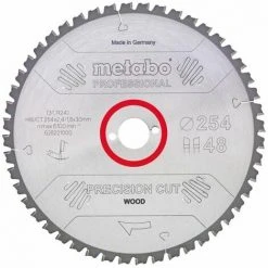 Metabo Lame De Scie 'Precision Cut Wood - Professional', 210x30, Z40 WZ 3° - 62803700
