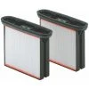 Metabo 2 Cassettes De Filtres, En Polyester, Revêtement De Nanoparticules M - 631894000 -Metabo Soldes 2393635 1