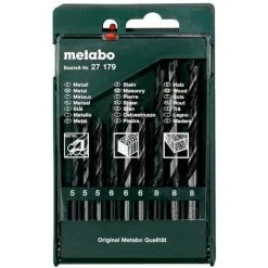 Metabo Coffret Avec Assortiment De Forets, 9 Pcs - 627179000