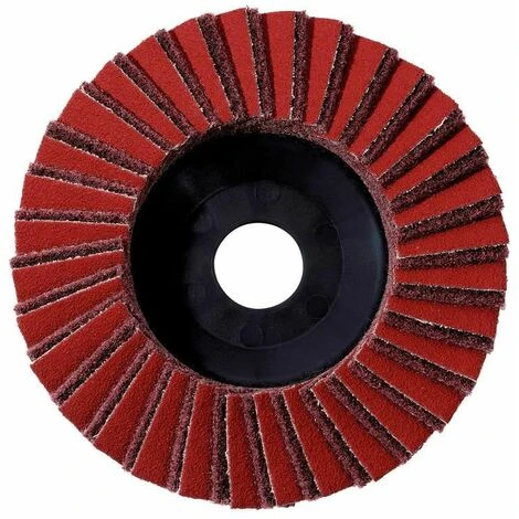 Metabo 5 Plateaux Abrasifs à Lamelles Combinés 125 Mm, Moyens, « KLS », En Fibres Et Papier Abrasif - 626416000 3 Metabo 5 Plateaux Abrasifs à Lamelles Combinés 125 Mm, Moyens, « KLS », En Fibres Et Papier Abrasif - 626416000