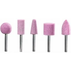 Metabo Set De Meules Sur Tige En Corindon Supérieur, Queue De 6 Mm, 5 Pièces - 628335000