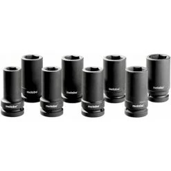 Metabo Jeu De 8 Clés à Douille Pour Visseuses à Percussion 1" - 628835000