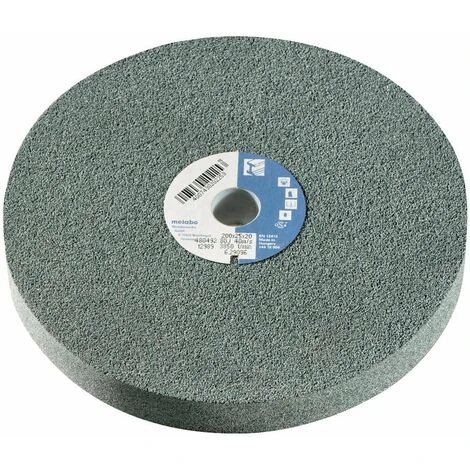 Metabo Meule 200 X 25 X 20 Mm, 80 J, Carbure De Silicium, Pour Meuleuse Double - 629096000 3 Metabo Meule 200 X 25 X 20 Mm, 80 J, Carbure De Silicium, Pour Meuleuse Double - 629096000