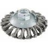 Metabo Brosse Boisseau 100x0,5x10 Mm/ M 14, Fil Métallique Torsadé, Modèle Coudé, épaisseur De Fil 0,50 Mm - 623803000 -Metabo Soldes 2398084 1