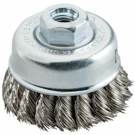 Metabo Brosse Boisseau 80x0,5 Mm/ M 14, Fil Métallique, Torsadé, épaisseur De Fil 0,50 Mm - 623710000 3 Metabo Brosse Boisseau 80x0,5 Mm/ M 14, Fil Métallique, Torsadé, épaisseur De Fil 0,50 Mm - 623710000