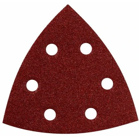 Metabo 25 Feuilles Abrasives Auto-agrippantes (10xP 60, 10xP 80, 5xP 120), Série « Professional », Pour Bois Et Métal, Pour Ponceuse à Patin Triangulaire - 624988000 3 Metabo 25 Feuilles Abrasives Auto-agrippantes (10xP 60, 10xP 80, 5xP 120), Série « Professional », Pour Bois Et Métal, Pour Ponceuse à Patin Triangulaire - 624988000