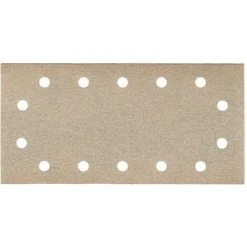 Metabo 25 Feuilles Abrasives Auto-agrippantes 115 X 230 Mm, P 180, Série « Professional », Pour Peinture, Vernis, Mastic, Pour Ponceuse Vibrante - 625896000