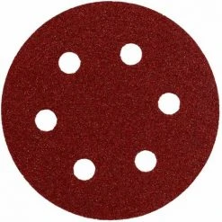 Metabo 25 Feuilles Abrasives Auto-agrippantes, 80 Mm, P 180, Série « Professional », Pour Bois Et Métal, Pour Ponceuse Excentrique - 624056000