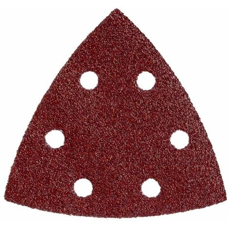 Metabo 25 Feuilles Abrasives Auto-agrippantes 93 X 93 Mm, P 180, Série « Professional », Pour Bois Et Métal, Pour Ponceuse à Patin Triangulaire - 624985000 3 Metabo 25 Feuilles Abrasives Auto-agrippantes 93 X 93 Mm, P 180, Série « Professional », Pour Bois Et Métal, Pour Ponceuse à Patin Triangulaire - 624985000
