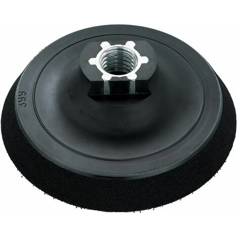 Metabo Plateau Auto-agrippant 115 Mm 5/8", Pour La Fixation D'accessoires De Ponçage Et De Lustrage - 623272000 3 Metabo Plateau Auto-agrippant 115 Mm 5/8", Pour La Fixation D'accessoires De Ponçage Et De Lustrage - 623272000