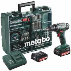 Metabo Perceuses-visseuses Sans Fil BS 14.4 Set, 2 Batteries Li-Power (14,4 V/2,0 Ah) - 602206880