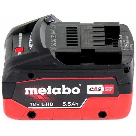 Metabo LiHD Batterie 18V 5,5Ah ( 625342000 ) 5 Metabo LiHD Batterie 18V 5,5Ah ( 625342000 ) – Image 3