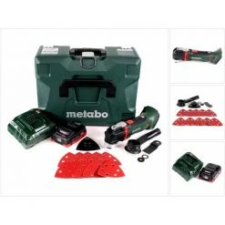 Metabo MT 18 LTX Outil Multifonctions Sans Fil 18V (613021840) - Compatible OIS / Starlock + 1x Batterie 4,0Ah + Chargeur + Coffret De Transport -Metabo Soldes 28358347 3