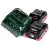 Metabo MT 18 LTX Outil Multifonctions Sans Fil 18V (613021710) - Compatible OIS / Starlock + 2x Batteries 4,0Ah + Chargeur + Coffret De Transport -Metabo Soldes 28358535 1