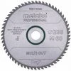 Metabo Lame De Scie "Multi Cut - Professional", 235x2,4/1,8x30, Z60 FZ/TZ 5° - 628495000 -Metabo Soldes 29983351 1