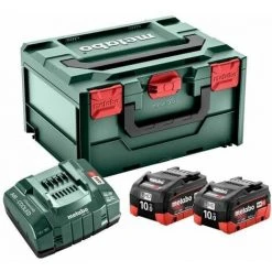 Metabo Set De Base 2 X LiHD 10Ah + ASC 145 + MetaBOX - 685142000