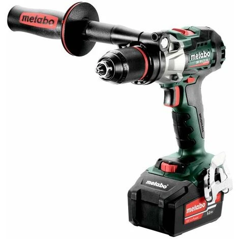 Metabo Perceuse à Percussion Sans Fil SB 18 LTX BL I, 18V 2x5.2Ah Li-Ion, Chargeur ASC 55, Coffret, MetaBOX 145 L - 602360650 3 Metabo Perceuse à Percussion Sans Fil SB 18 LTX BL I, 18V 2x5.2Ah Li-Ion, Chargeur ASC 55, Coffret, MetaBOX 145 L - 602360650
