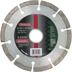 Disque à Tronçonner Diamanté Metabo 624310000 Diamètre 230 Mm Ø Intérieur 22.23 Mm 1 Pc(s)