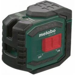 Metabo Laser à Lignes Croisées KLL 2-20 Set, Avec Support Télescopique, Carton - 690930000