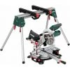 Metabo Scie à Onglets KGS 216 M, Avec Socle De Machine KSU 100, Carton - 690992000 -Metabo Soldes 32930831 1