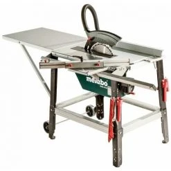 Metabo Scie Circulaire De Table TKHS 315 M - 4,20 DNB Set, Avec Curseur De Guidage Monté Sur Roulement à Billes, Pour Courant Triphasé, Carton - 690624000