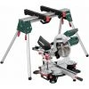Metabo Scie à Onglets KGS 254 M, Avec Socle De Machine KSU 100, Carton - 690993000