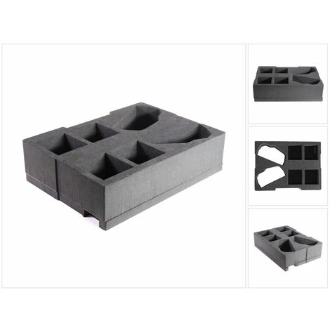 Metabo Set D'inserts De Base Pour 4 Batteries Et 2 Chargeurs CAS System (144231380) 3 Metabo Set D'inserts De Base Pour 4 Batteries Et 2 Chargeurs CAS System (144231380)
