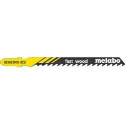 Metabo 5 Lames De Scie Sauteuse « Fast Wood » 74/ 4,0 Mm (623633000) -Metabo Soldes 33999012 2