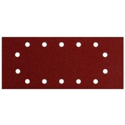 METABO 624493000 - Feuille De Ponçage Profe Ionnelle Perforée Pourle Boi Etle Métal Perle P80 X115mm 280