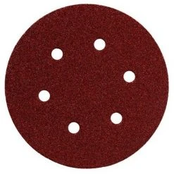 METABO 624003000 - Feuille De Ponçage Profe Ionnelle Perforée Crochet En Boi Et En Métal Velcro D150 Mm Perle P80